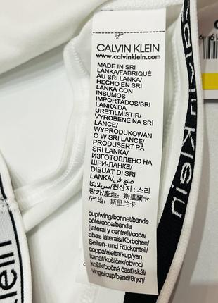 Топ бра calvin klein бралетт бюстгальтер кельвин кляйн ck8 фото