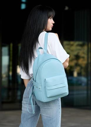 Жіночий рюкзак sambag dali блакитний3 фото