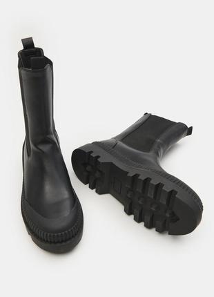 Черевики челсі зі штучної шкіри