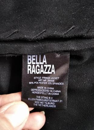 Bella ragazza. стильный жакет под замш. бахрома7 фото