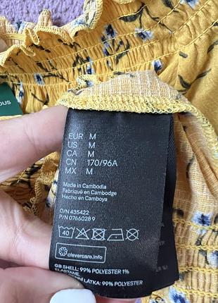 Нова! блуза в квітковий принт h&m 7