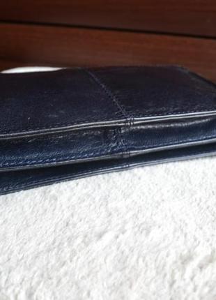 Beardesign кожаная сумка кошелек на длинном ремне. германия.5 фото