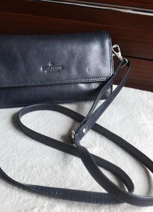 Beardesign шкіряна сумка гаманець на довгому ремені. німеччина.