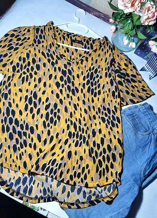 Блуза леопард распродажа!!