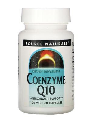 Коензим q10 sourse naturals / coenzyme q10