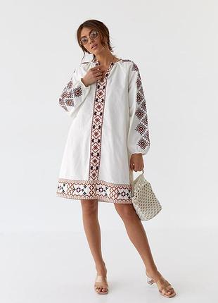 Сукня вишиванка в стилі zara🇺🇦