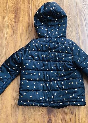 Тепла демі куртка 104 розмір 3