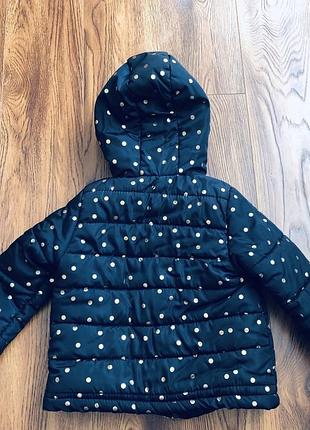 Тепла демі куртка 104 розмір 10