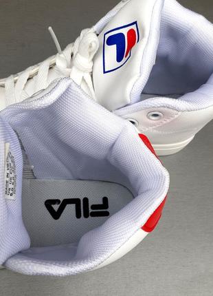 Fila кроссовки женские белве высокие кожаные деми5 фото