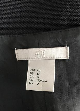 Стильное платье без рукавов / сарафан в стиле сафари от h&m, размер 42, укр 46-486 фото