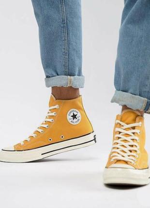 Кеди converse run star hike high 166799c white