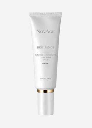 Денний крем проти пігментації spf 30 novage brilliance infinite luminosity