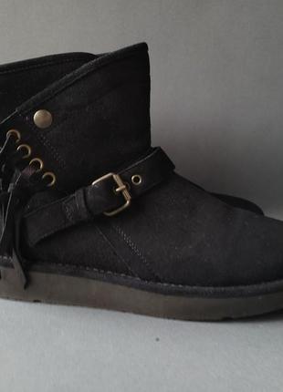 Ugg karisa boot italy шкіряні черевики2 фото