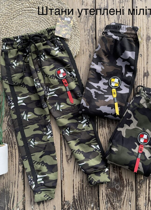 Теплі спортивні штани