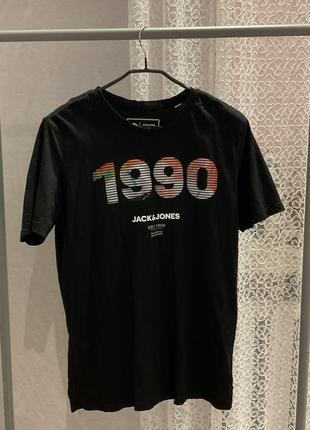 Футболка чоловіча базова jack&jones 1990