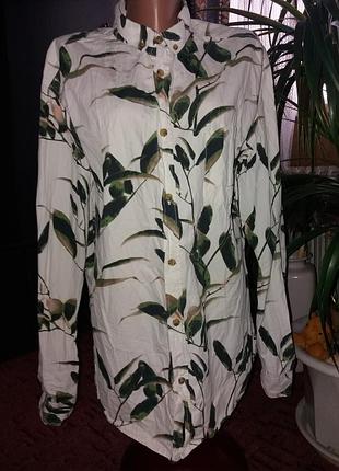 Яскрава брендова сорочка dansk р.xl