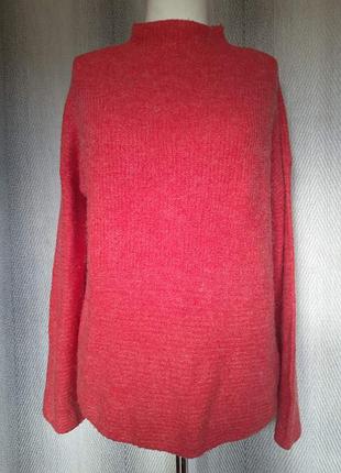 ❤️акція 1+1 = 3 жіночий кораловий світшот, джемпер, светр, кофта.