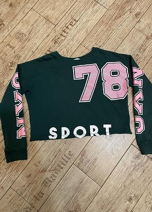 Кроп топ sport, h&m, 10-12 років, 146-152 зріст
