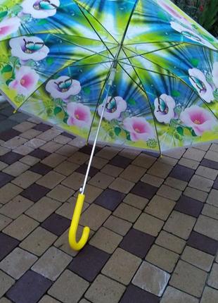 Зонт трость силіконовий3 фото