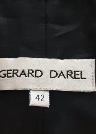 Твидовый костюм gerard darel, шерстяной костюм люксового бренда, красивый костюм с юбкой из твида, твідовий костюм з юбкою3 фото