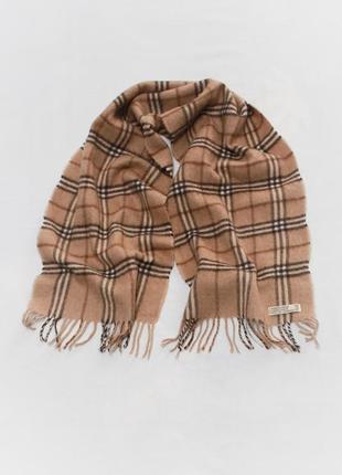 Шарф у карту з верблюжої вовни camel hair