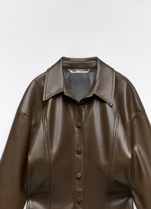Zara сукня шкіряна 9