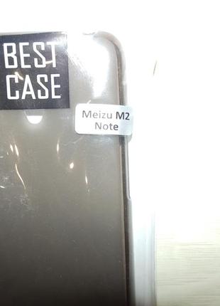 Чехол для meizu m2 note best case dark grey5 фото