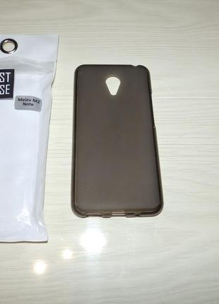 Чехол для meizu m2 note best case dark grey3 фото