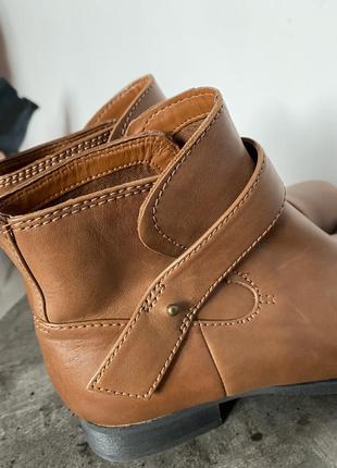 Шкіряні осінні черевики clarks6 фото