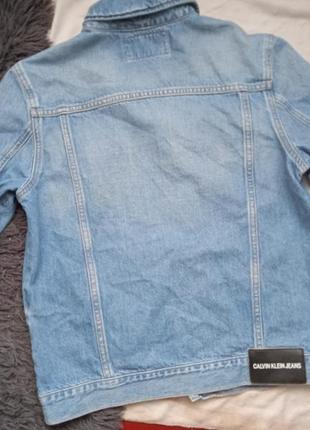 Джинсова куртка calvin klein jeans6 фото