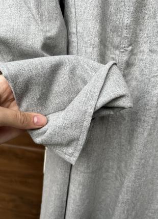 Шерстяне приталенне плаття 4