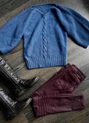 Chloe original, вязаный объёмный свитер премиум, куртка, жилет
