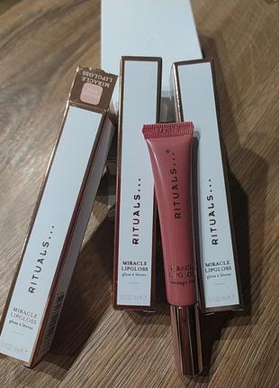 Miracle lip gloss hazel sheer блиск lipgloss vintage rosa