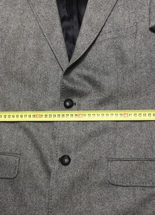 Брендовый мужской шерстяной кэжуал пиджак жакет как zara8 фото