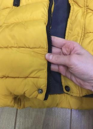 Зимова подовжена курточка 3-4 р6 фото