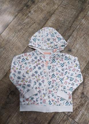 Толстовка, кофта з капюшоном, primark, р. 92-98, 2-3рочки