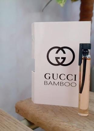 Gucci bamboo💥оригинал миниатюра пробник 5 мл mini книжка игла2 фото