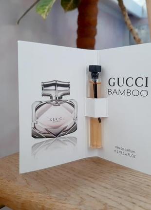 Gucci bamboo💥оригинал миниатюра пробник 5 мл mini книжка игла