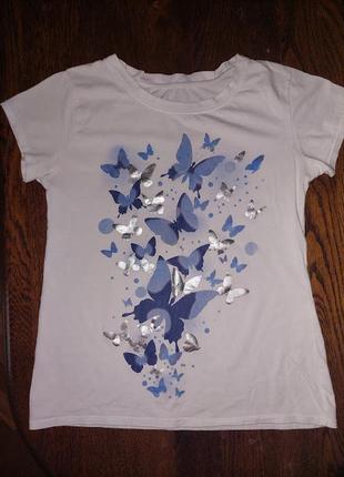 Стильна футболка італія метелики1 фото