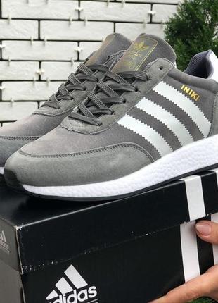 Жіночі зимові ❄️ кросівки adidas iniki❄️