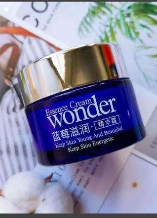 Wonder essence cream увлажняющий крем для лица с черникой регенерирующий