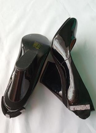 Женские туфли: смешать черные на танкетке 38, 40 размер ❣️ распродаж5 фото