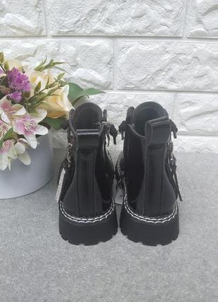 Гарні та стильні черевички bessky для дівчинки5 фото