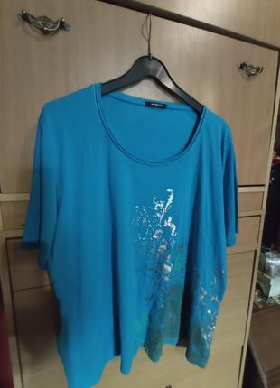 Футболка боталл из тонкого хлопкового трикотажа