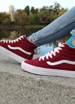 Зимові кросівки vans женские зимние кроссовки7 фото