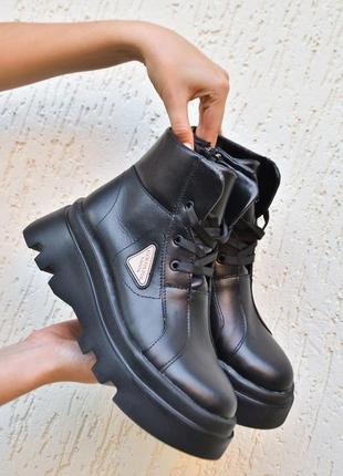 Ботинки шкіра демі