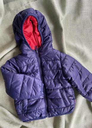 Куртка двусторонняя chicco р.80