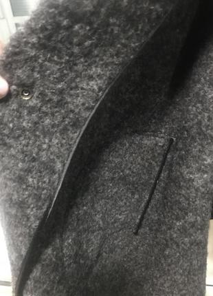 Шикарне пальто пончо кейп вовна альпака8 фото