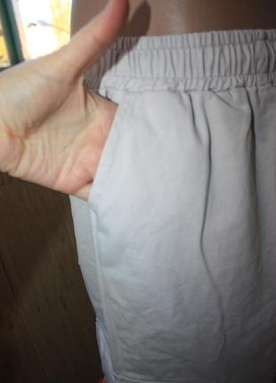 Знижка! оригінальні штани на гумці з модним декором5 фото