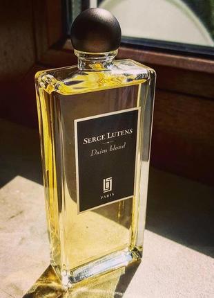 Serge lutens daim blond eau de parfum оригинал остаток 15/50 мл